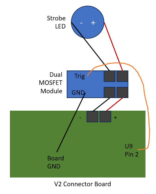 V2 Board Modification Schematic